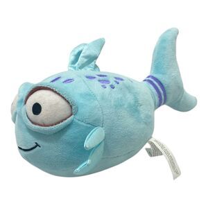 Merry Makers The Pout Pout Fish 9 In Stuffed Plush Toy Doll 2008 Blue Fish Story
